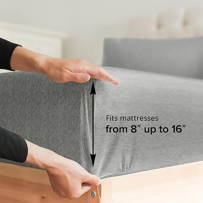 Ensemble de draps en microfibre D00001, 4 pièces